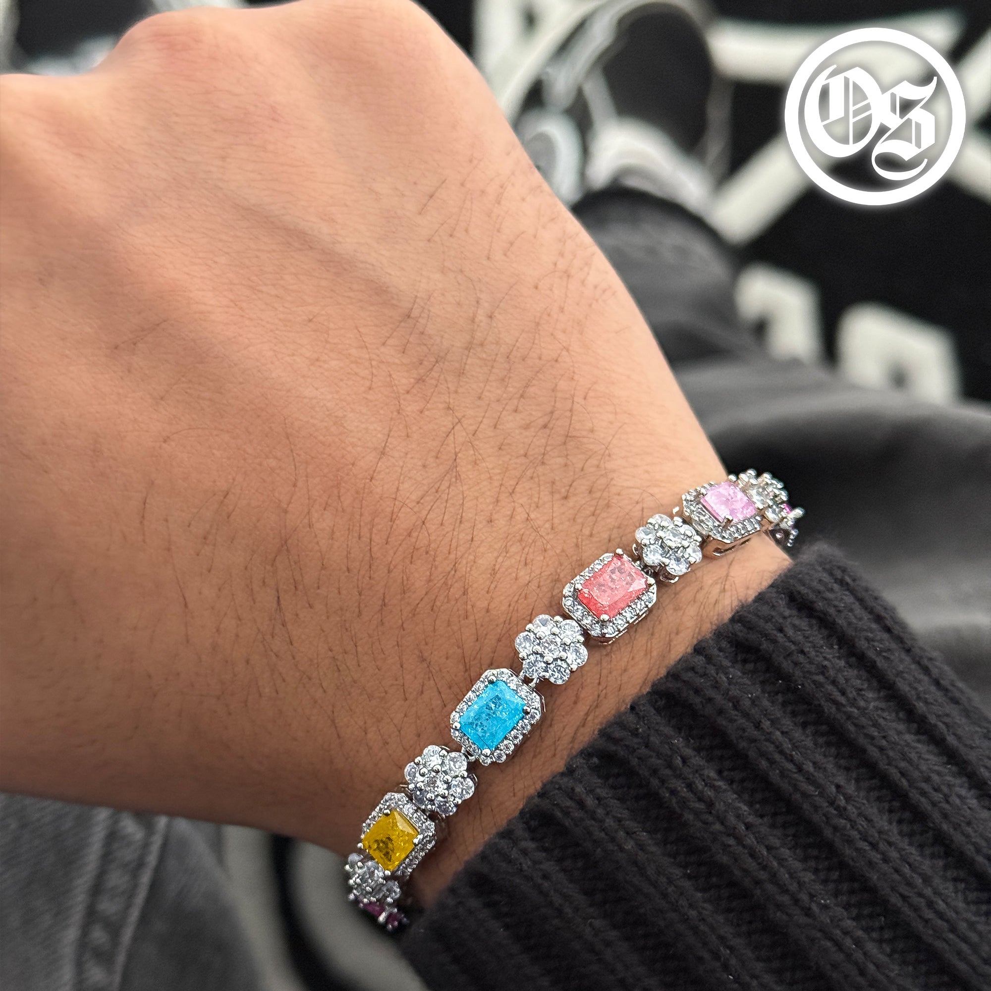 Stone Blossom Bracelets