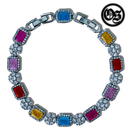 Stone Blossom Bracelets - Multicolor