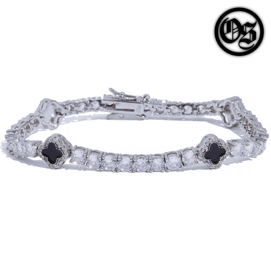 Tennis Cleef Bracelets - Black