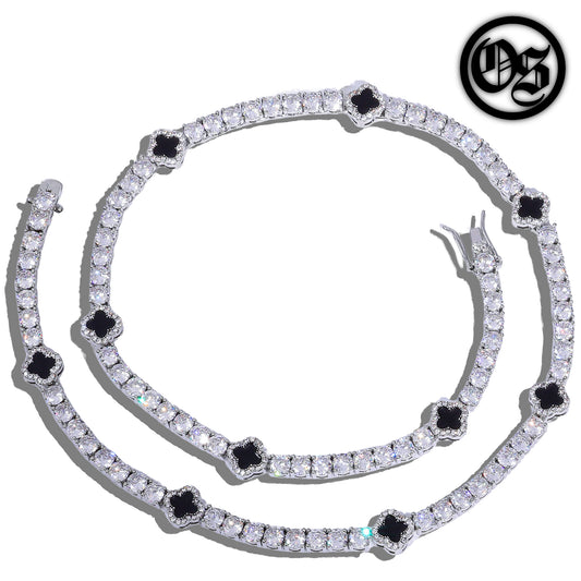 Tennis Cleef Chains - Black