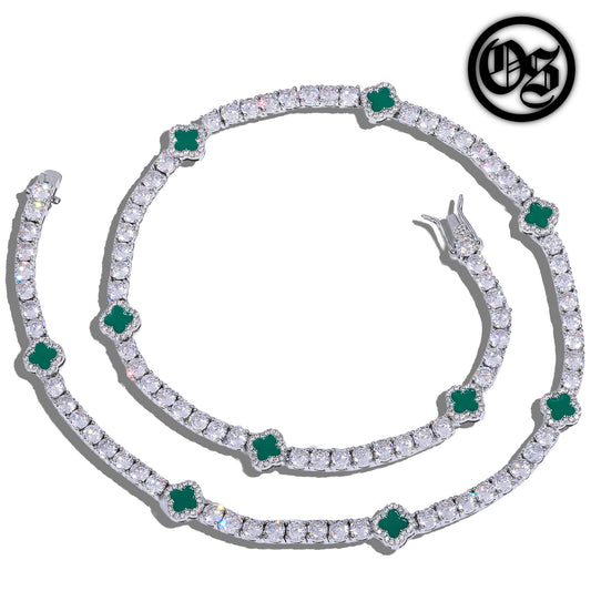 Tennis Cleef Chains - Green