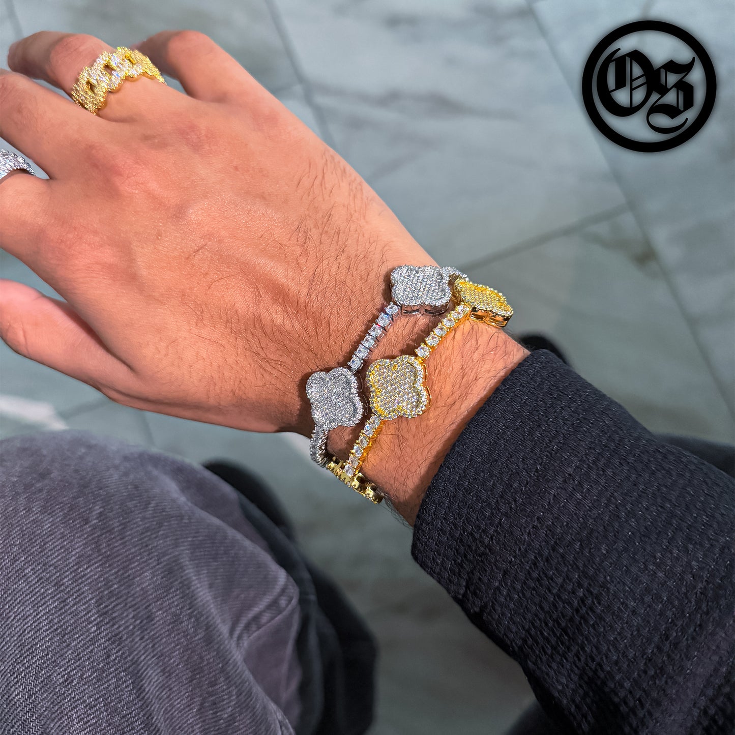 Tennis Clover Bracelets