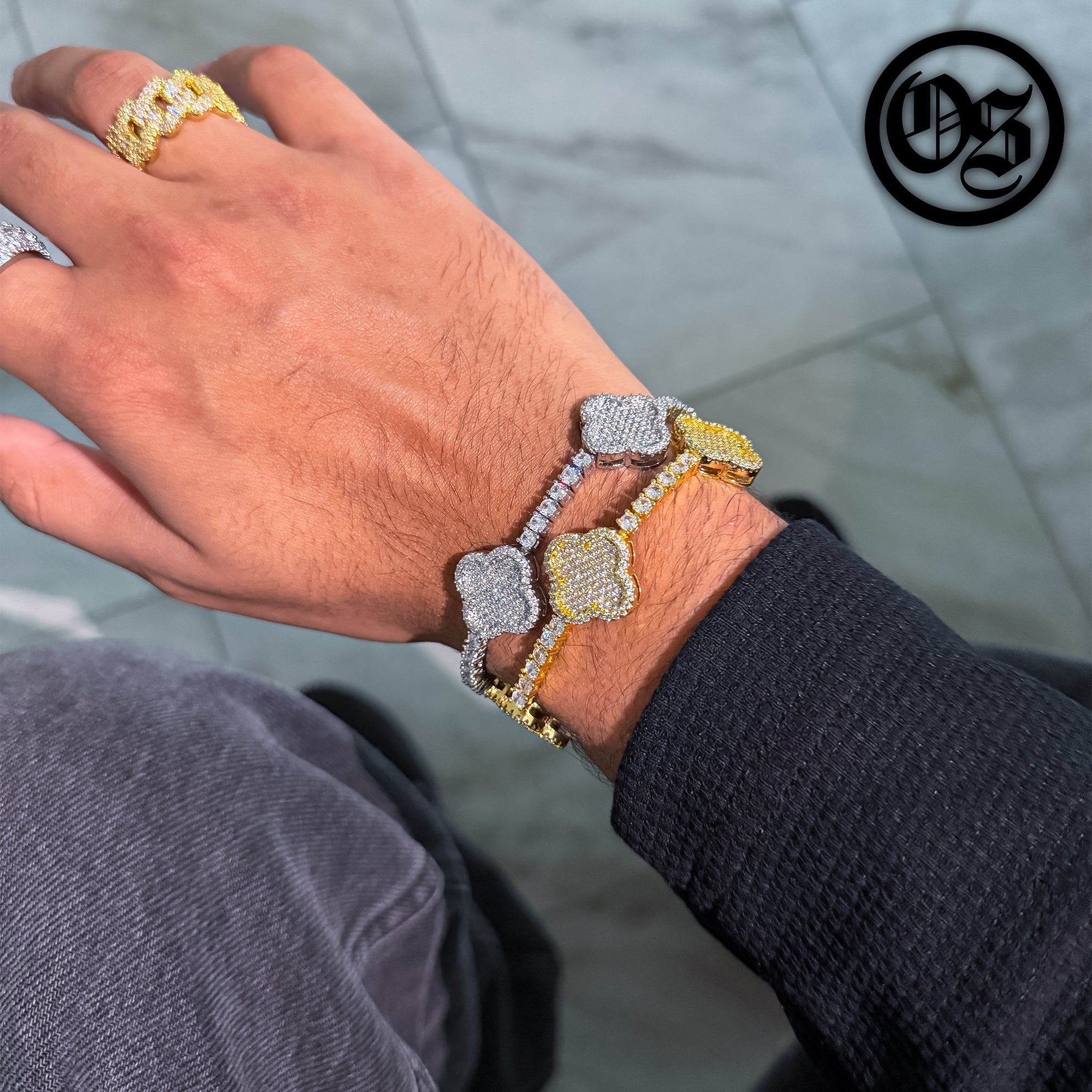 Tennis Clover Bracelets