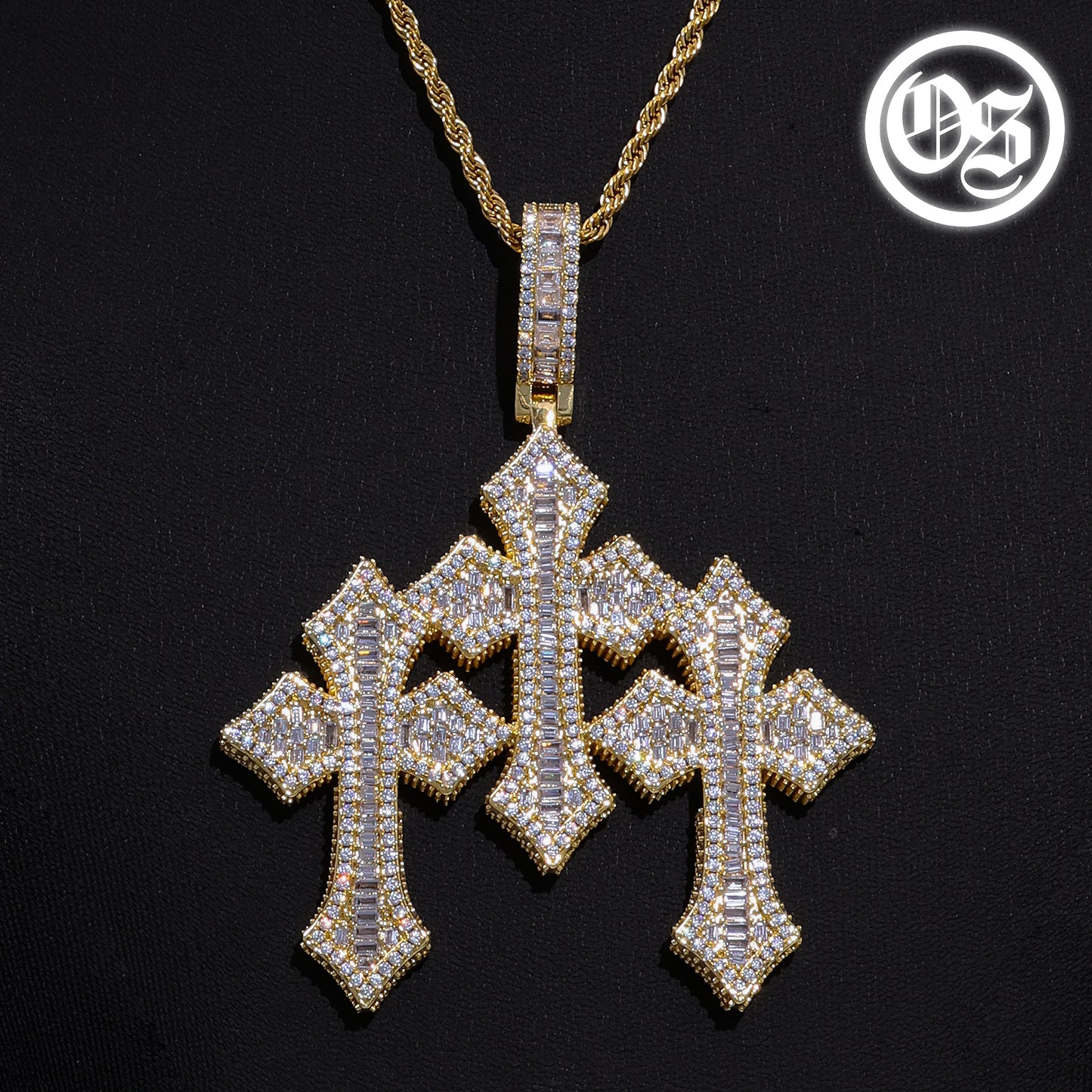 Triple Cross Pendants
