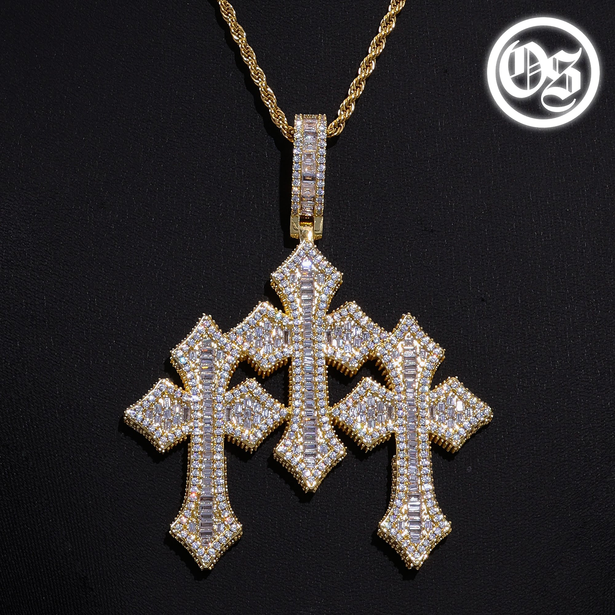 Triple Cross Pendants