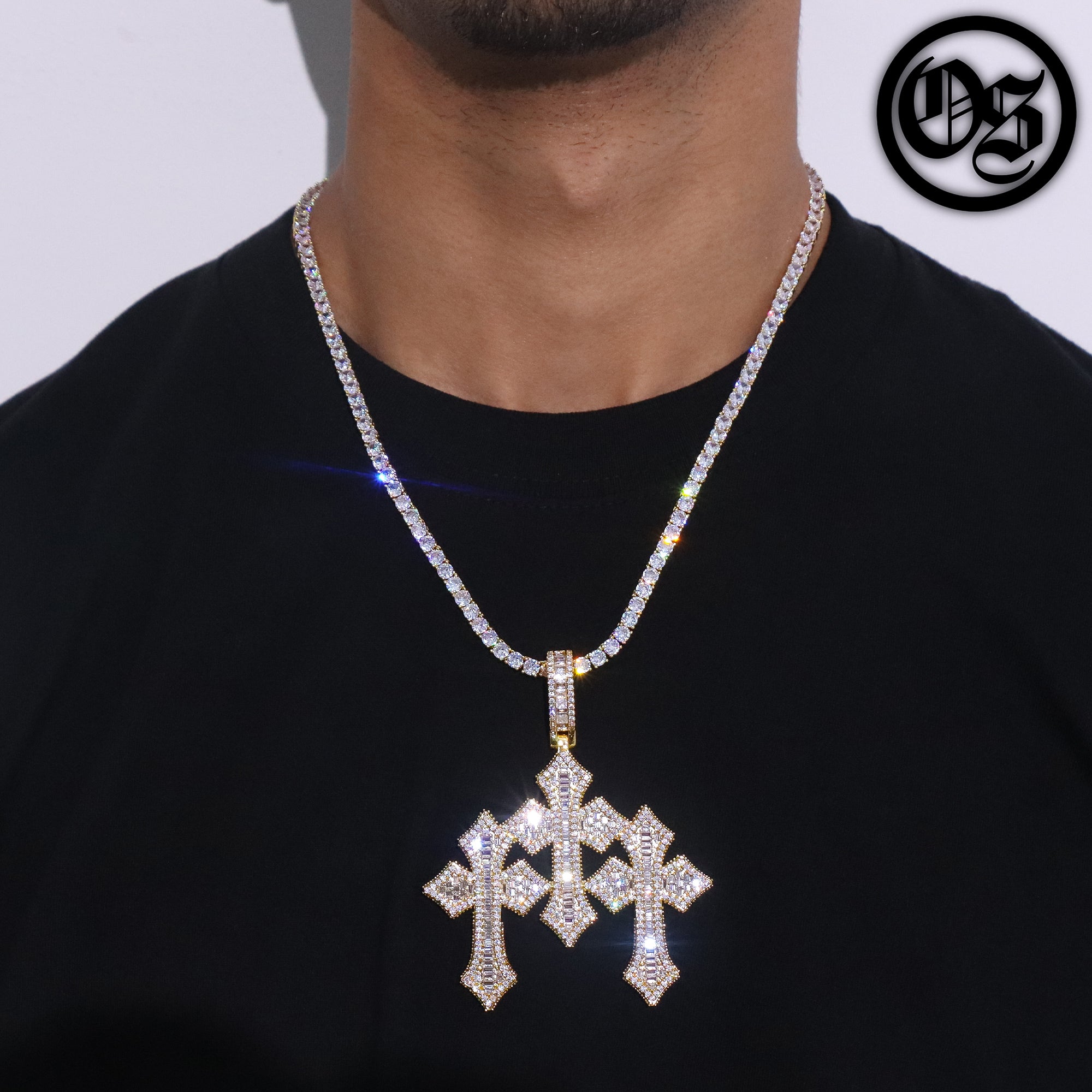 Triple Cross Pendants