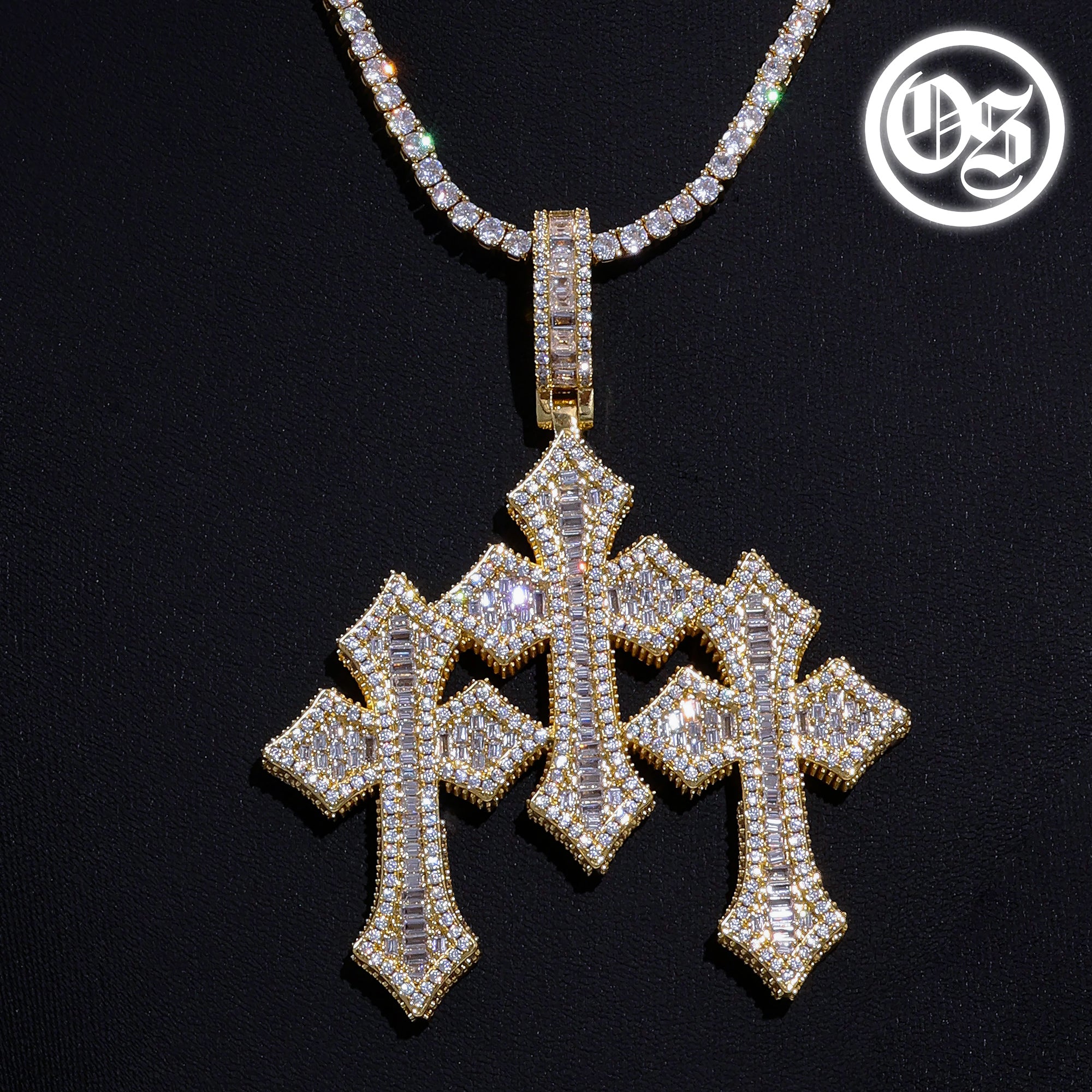 Triple Cross Pendants