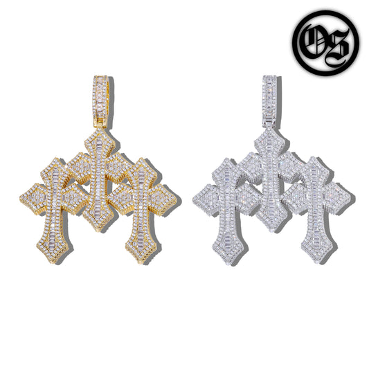Triple Cross Pendants