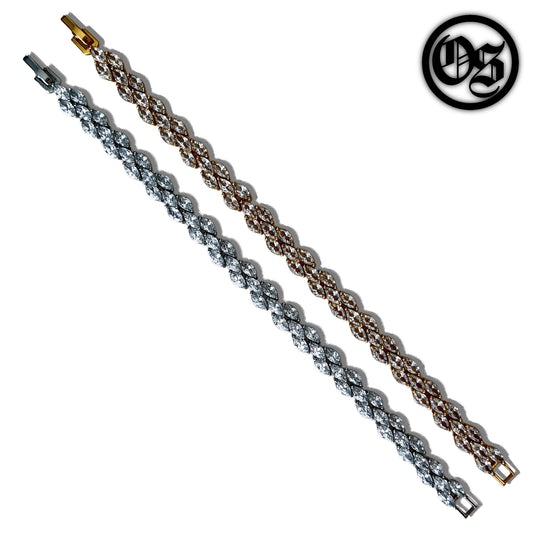 Triple Crystal Bracelets