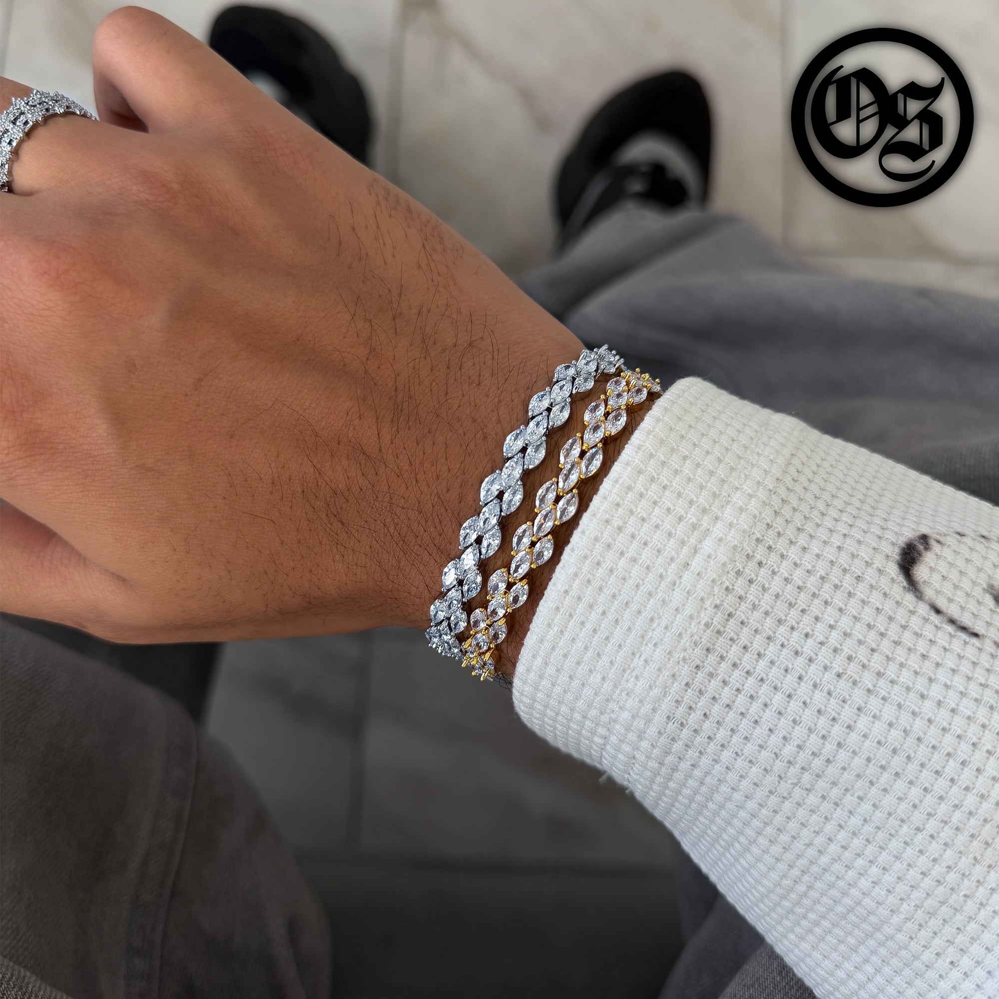 Triple Crystal Bracelets