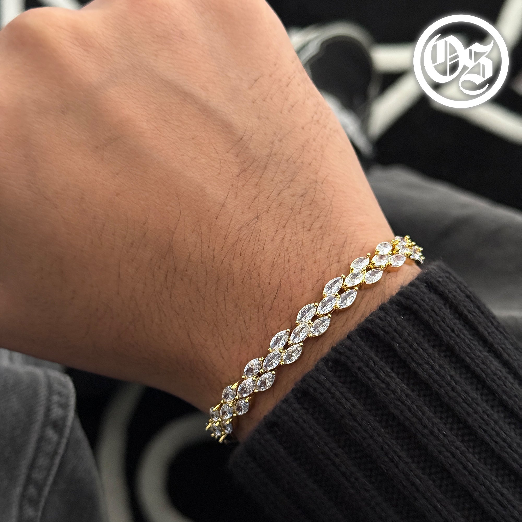 Triple Crystal Bracelets