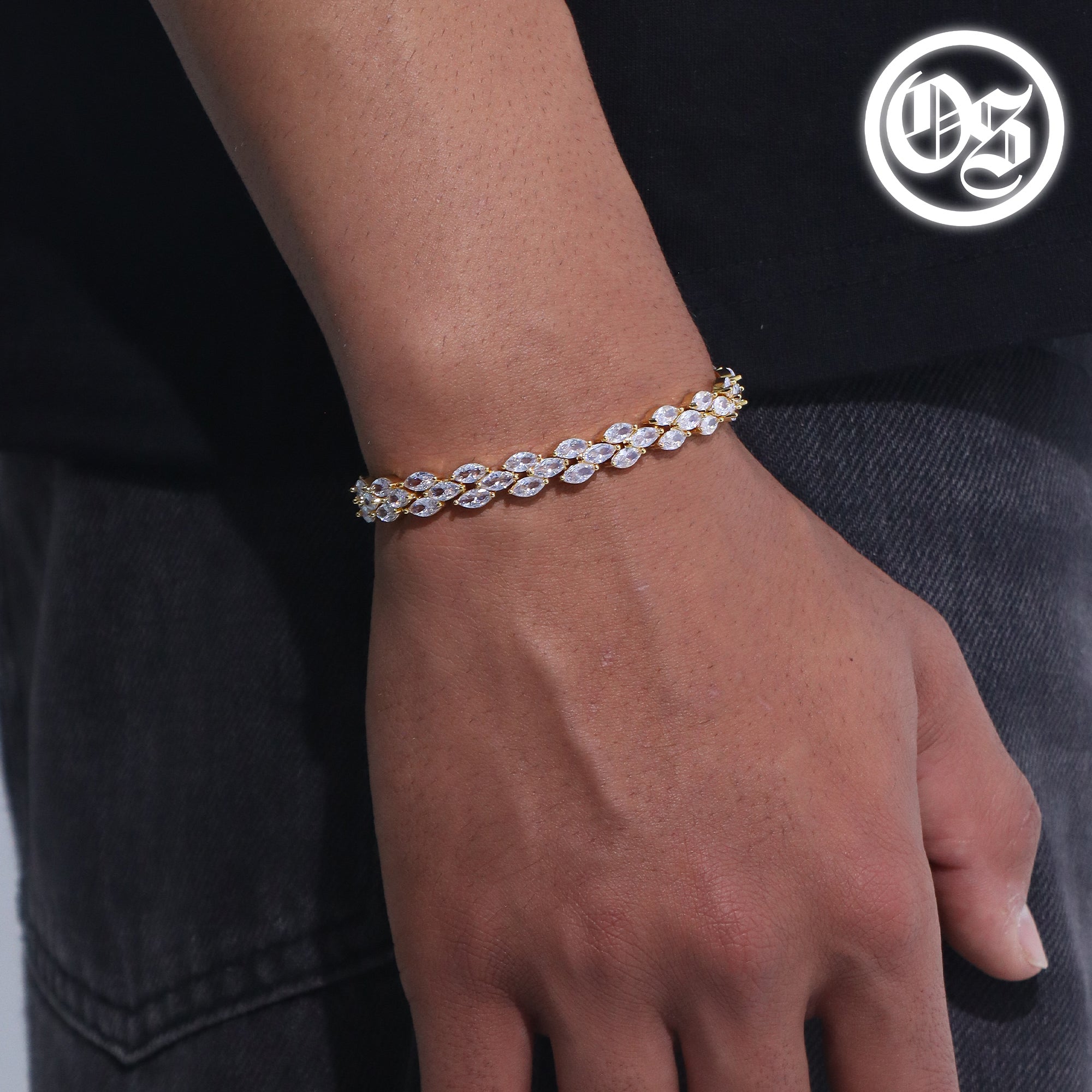 Triple Crystal Bracelets